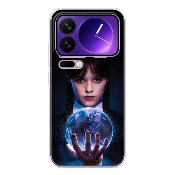 Чохол з принтом «Магічна сфера Венздей» для Xiaomi 17 Pro Max Чохол з принтом «Магічна сфера Венздей» для Xiaomi 17 Pro Max
