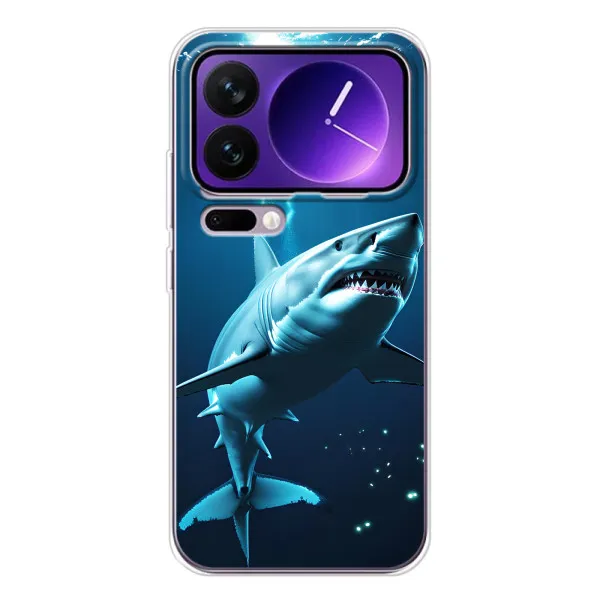 Чехол с принтом «Акула под водой» для Xiaomi 17 Pro Max Чехол с принтом «Акула под водой» для Xiaomi 17 Pro Max