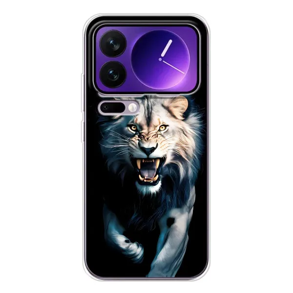 Чехол с принтом «Лев в темноте» для Xiaomi 17 Pro Max Чехол с принтом «Лев в темноте» для Xiaomi 17 Pro Max