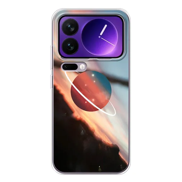Чохол з принтом «Сатурн» для Xiaomi 17 Pro Max