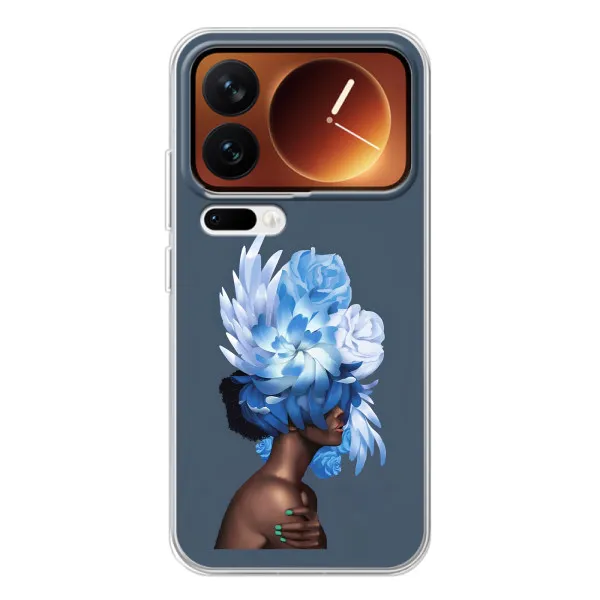 Чехол с принтом «Цветы на голове» для Xiaomi 17 Pro