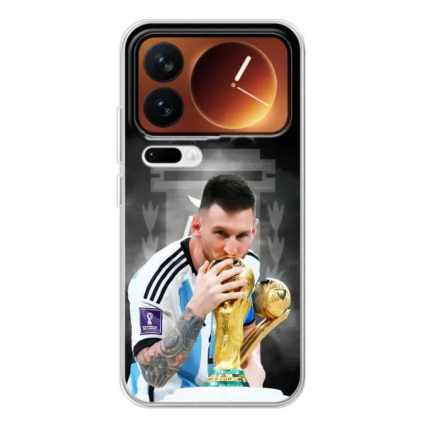 Чехол с принтом «Месси Чемпион» для Xiaomi 17 Pro Чехол с принтом «Месси Чемпион» для Xiaomi 17 Pro