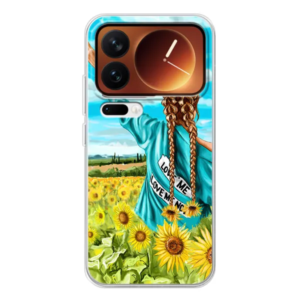 Чехол с принтом «Украиночка» для Xiaomi 17 Pro
