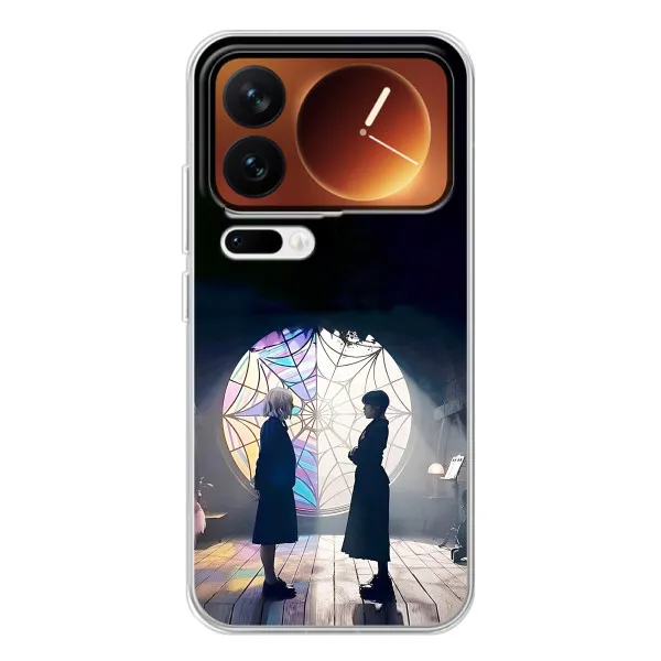 Чехол с принтом «Уэнздей и Инид» для Xiaomi 17 Pro