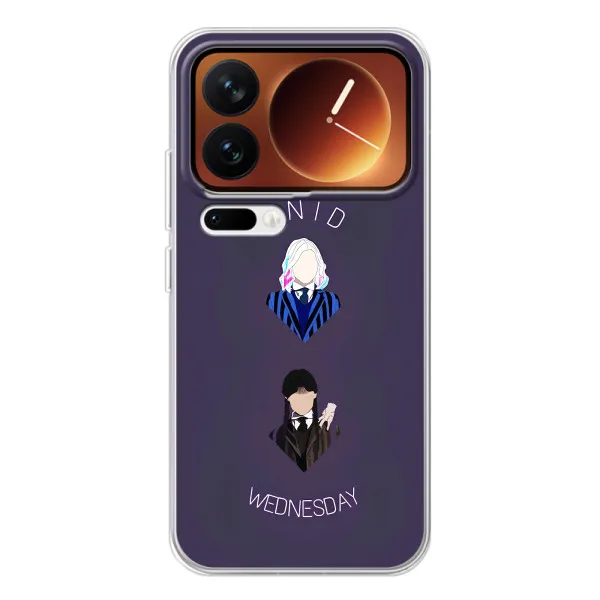 Чехол с принтом «Уэнздей и подруга» для Xiaomi 17 Pro