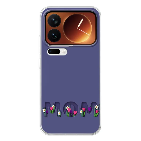 Чехол с принтом «Мама в цветах» для Xiaomi 17 Pro Чехол с принтом «Мама в цветах» для Xiaomi 17 Pro