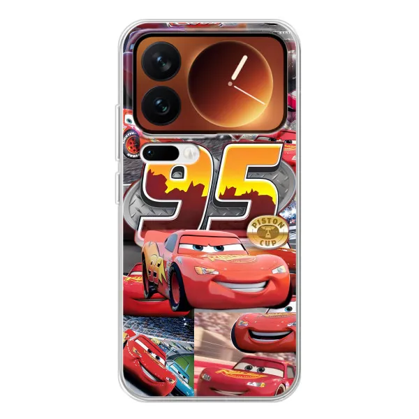 Чехол с принтом «Коллаж Молния Маквин» для Xiaomi 17 Pro Чехол с принтом «Коллаж Молния Маквин» для Xiaomi 17 Pro