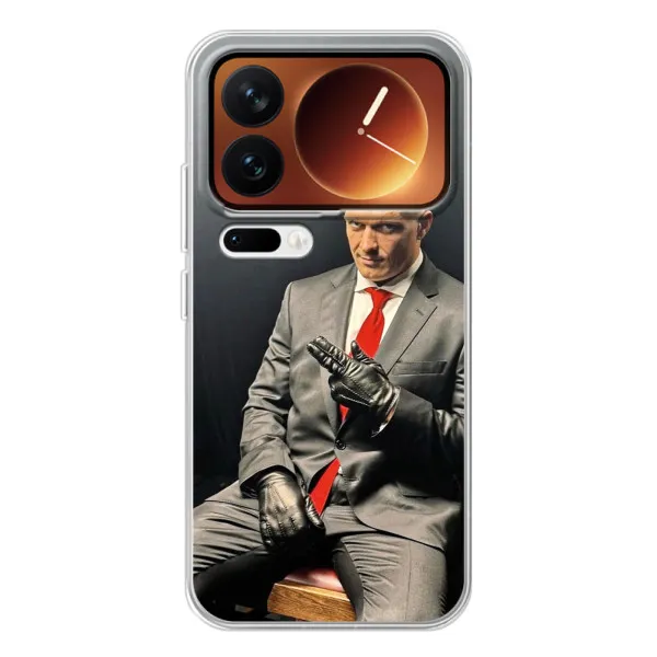 Чехол с принтом «Усик Hitman» для Xiaomi 17 Pro Чехол с принтом «Усик Hitman» для Xiaomi 17 Pro