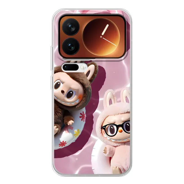 Чехол с принтом «Игрушка Лабубу» для Xiaomi 17 Pro