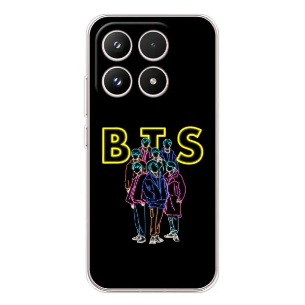 Чехол с принтом «BTS стайл» для Xiaomi 17 Чехол с принтом «BTS стайл» для Xiaomi 17
