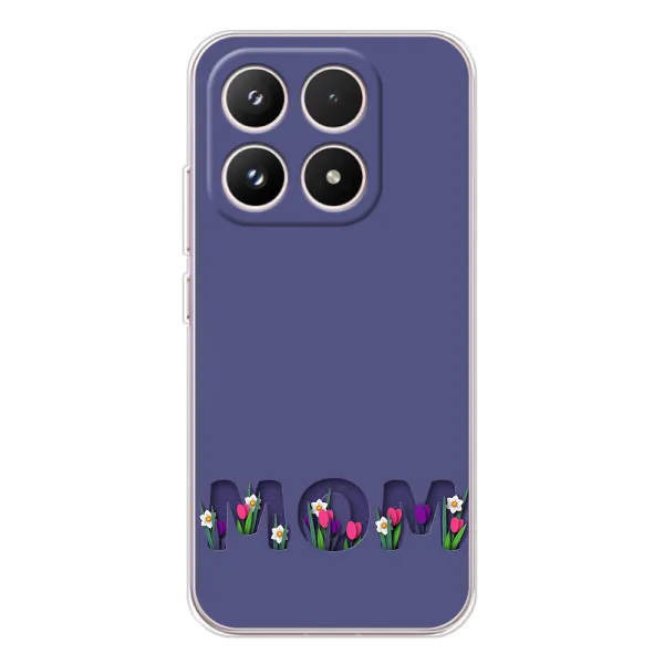 Чехол с принтом «Мама в цветах» для Xiaomi 17