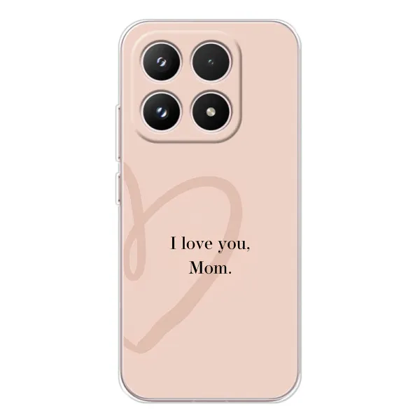 Чехол с принтом «Сердце маме» для Xiaomi 17