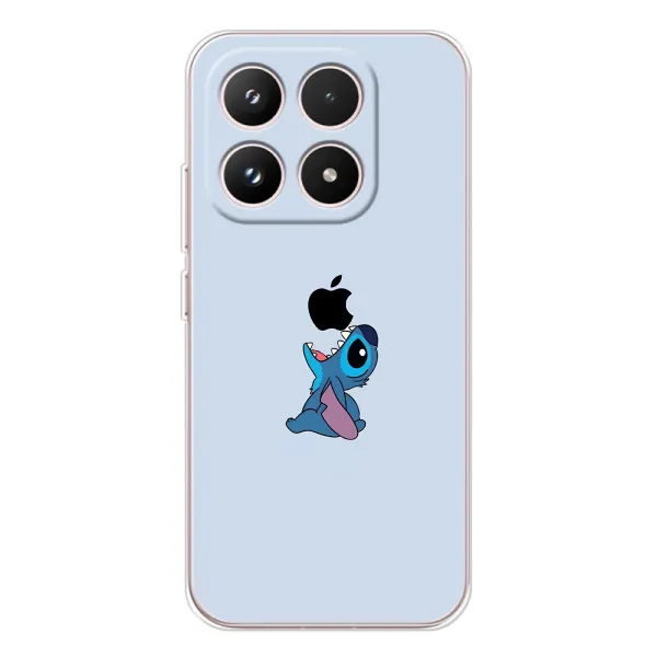 Чехол с принтом «Stitch apple» для Xiaomi 17