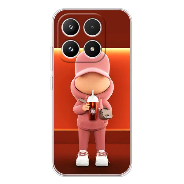 Чехол с принтом «С Кофе» для Xiaomi 17