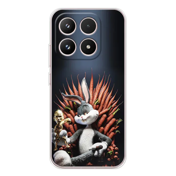 Чохол з принтом «Король Кролик» для Xiaomi 17