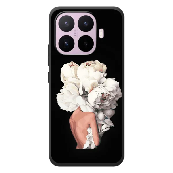 Чехол с принтом «Белые цветы» для Xiaomi 17T