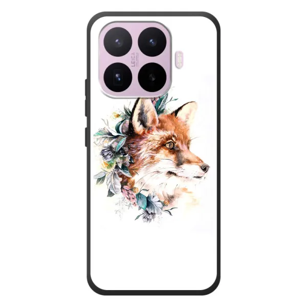 Чехол с принтом «Лисичка в цветочках» для Xiaomi 17T Чехол с принтом «Лисичка в цветочках» для Xiaomi 17T