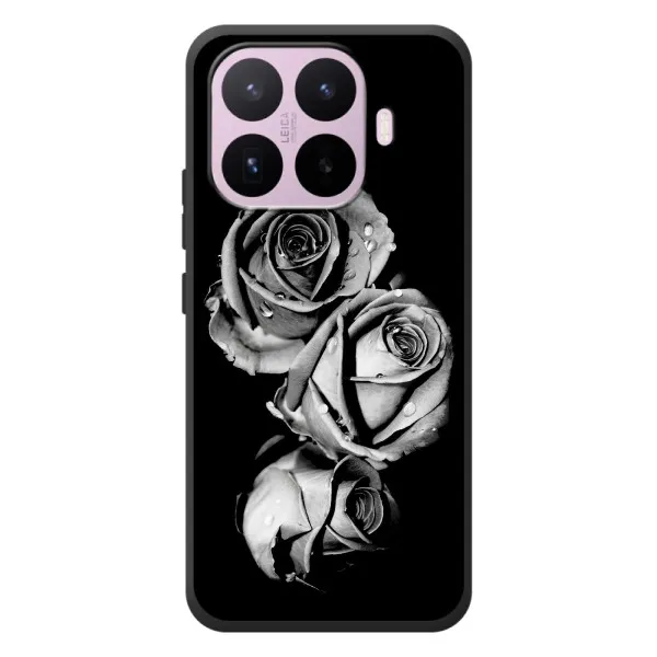 Чохол з принтом «Чорна троянда» для Xiaomi 17T