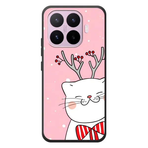 Чехол с принтом «Зимний кот» для Xiaomi 17T