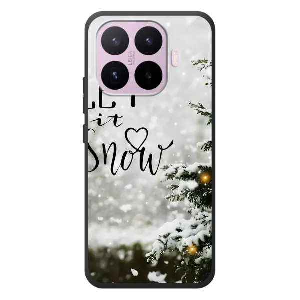 Чехол с принтом «Let it snow» для Xiaomi 17T Чехол с принтом «Let it snow» для Xiaomi 17T