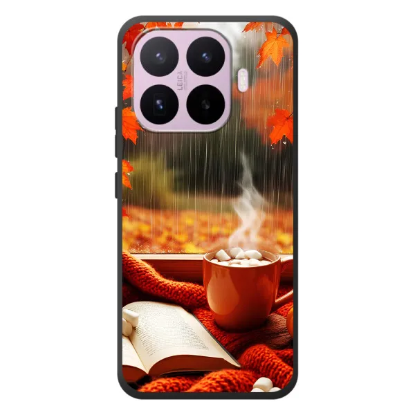 Чехол с принтом «Кофе и дождь» для Xiaomi 17T
