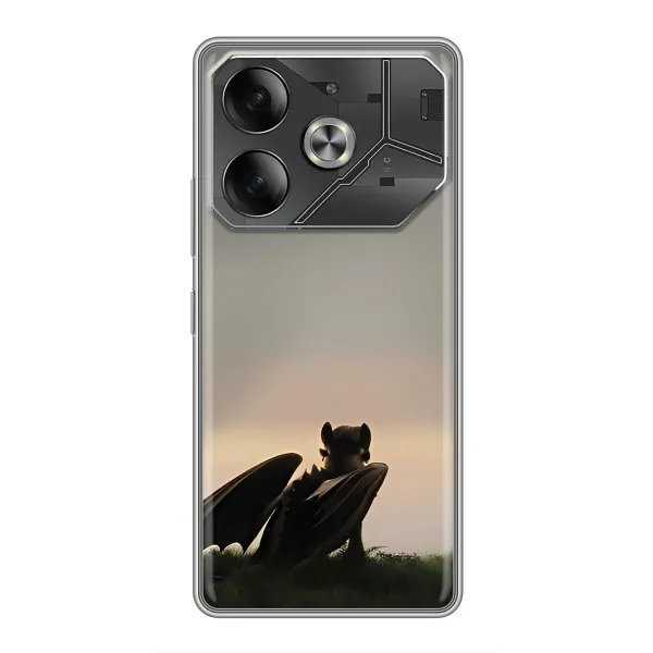 Чехол с принтом «Беззубик» для Xiaomi 18 Pro