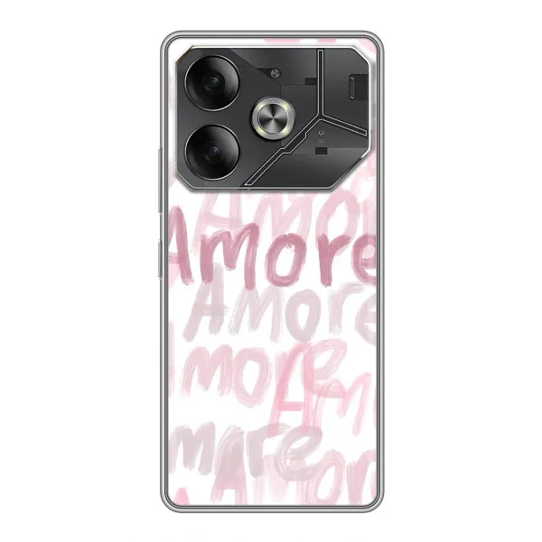 Чехол с принтом «Аморе любовь» для Xiaomi 18 Pro