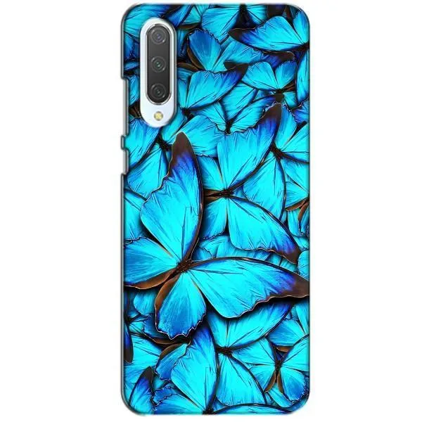 Чехол с принтом «Синие бабочки» для Xiaomi CC9