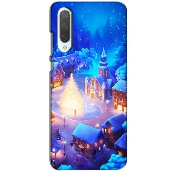 Чехол с принтом «Рождественский город» для Xiaomi CC9
