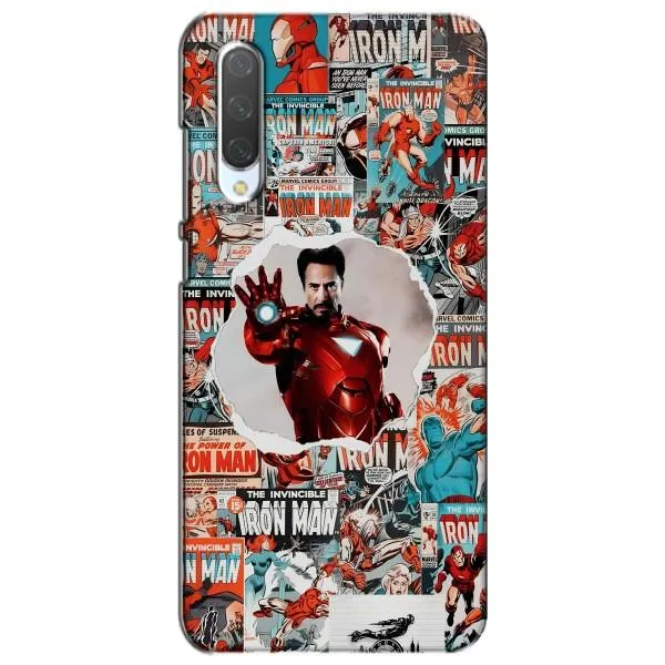 Чехол с принтом «Айронмен» для Xiaomi Mi CC9e