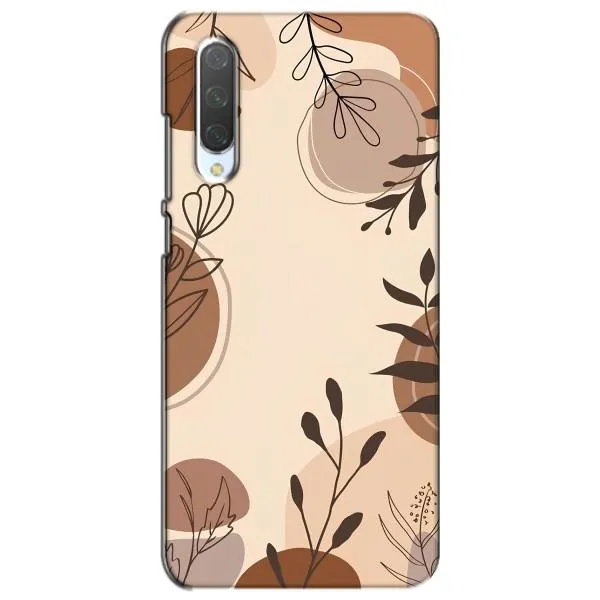 Чехол с принтом «Коричневые цветы» для Xiaomi Mi CC9e Чехол с принтом «Коричневые цветы» для Xiaomi Mi CC9e