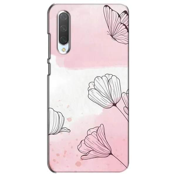 Чехол с принтом «Розовые цветы» для Xiaomi Mi CC9e Чехол с принтом «Розовые цветы» для Xiaomi Mi CC9e