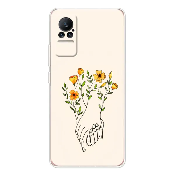 Чехол с принтом «Руки любви» для Xiaomi Civi 1S