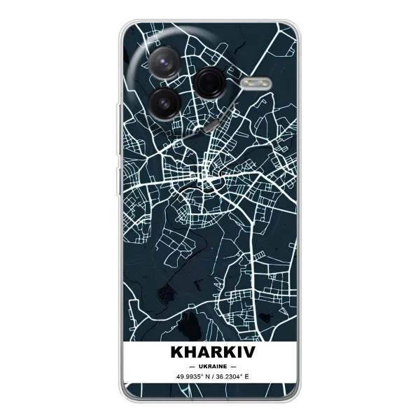 Чехол с принтом «Харьков» для Xiaomi Civi 4Pro