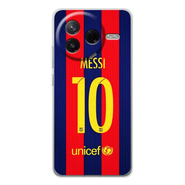 Чохол з принтом «Messi Barca 10» для Xiaomi Civi 4Pro Чохол з принтом «Messi Barca 10» для Xiaomi Civi 4Pro