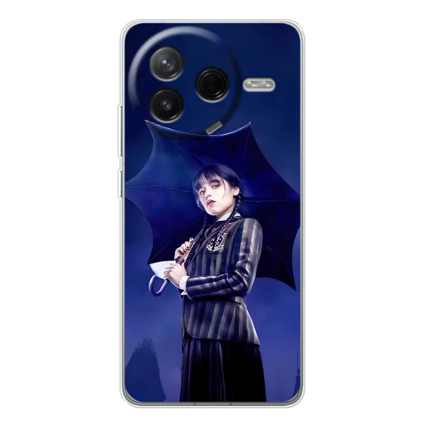 Чохол з принтом «Венздей з парасолькою» для Xiaomi Civi 4Pro Чохол з принтом «Венздей з парасолькою» для Xiaomi Civi 4Pro
