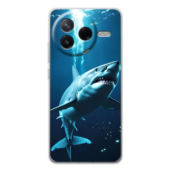 Чехол с принтом «Акула под водой» для Xiaomi Civi 4Pro Чехол с принтом «Акула под водой» для Xiaomi Civi 4Pro