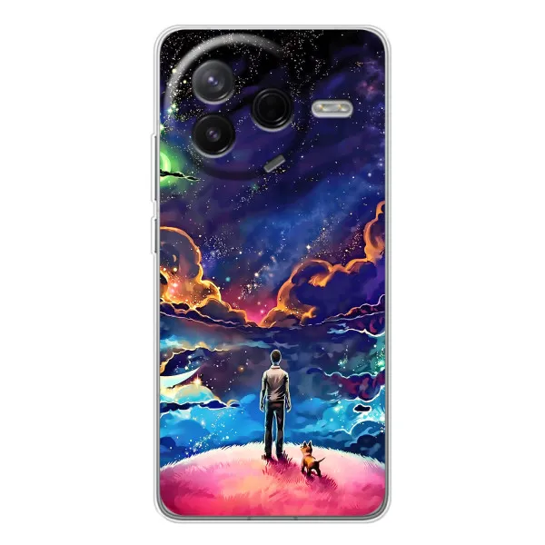 Чехол с принтом «Галактический вид» для Xiaomi Civi 4Pro