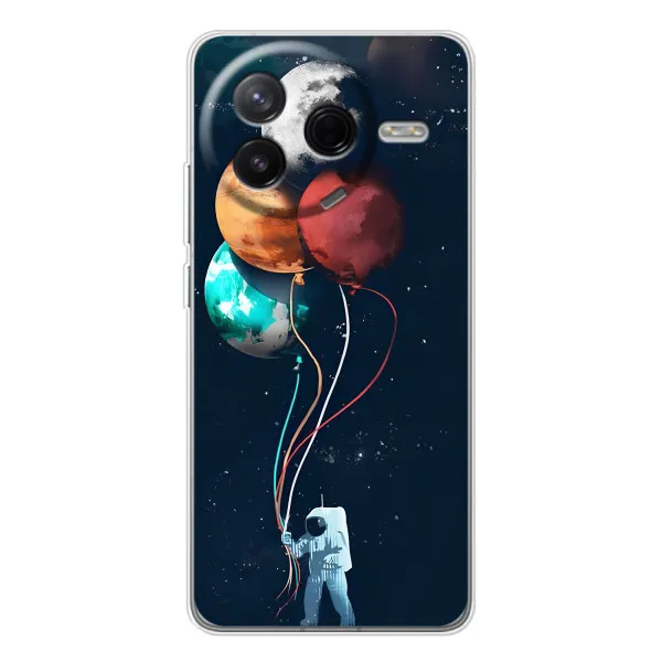 Чехол с принтом «Планеты шарики» для Xiaomi Civi 4Pro