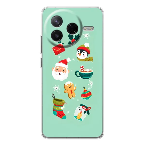 Чехол с принтом «Настроение НГ» для Xiaomi Civi 4Pro