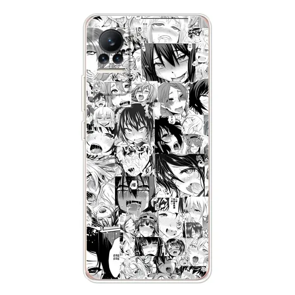 Чехол с принтом «Ahegao manga» для Xiaomi Civi Чехол с принтом «Ahegao manga» для Xiaomi Civi