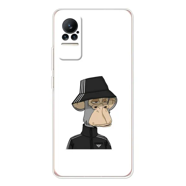 Чехол с принтом «обезьяна NFT Adidas» для Xiaomi Civi Чехол с принтом «обезьяна NFT Adidas» для Xiaomi Civi
