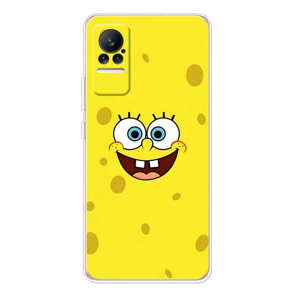 Чохол з принтом «Мордашка Спанч Боба» для Xiaomi Civi