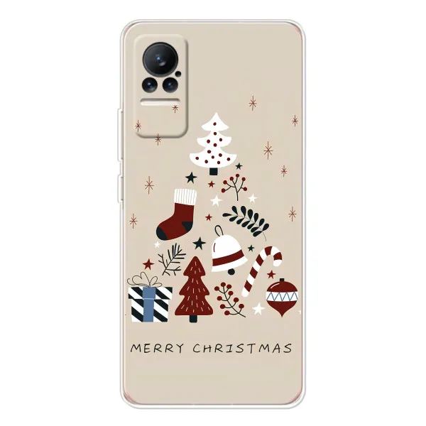 Чехол с принтом «Merry Christmas» для Xiaomi Civi