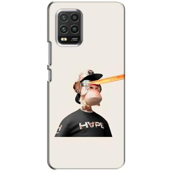Чохол з принтом «мавпа NFT в окулярах» для Xiaomi Mi 10 Lite