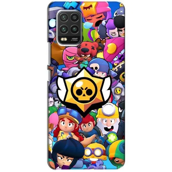 Чехол с принтом «Лого Brawl Stars» для Xiaomi Mi 10 Lite