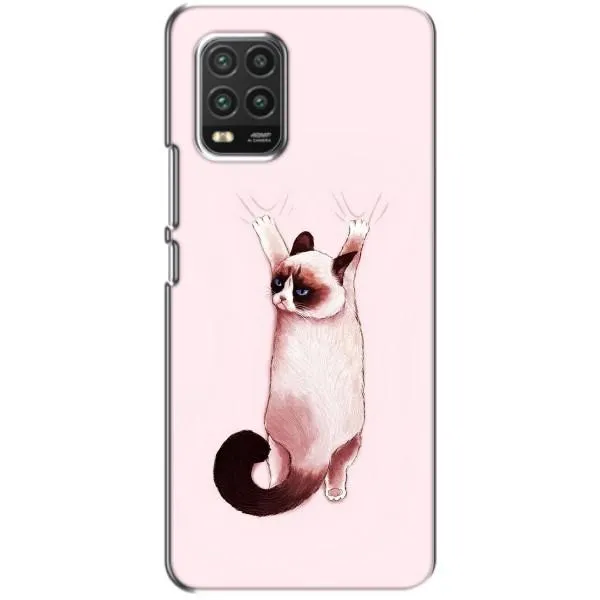 Чехол с принтом «Котик падает» для Xiaomi Mi 10 Lite Чехол с принтом «Котик падает» для Xiaomi Mi 10 Lite