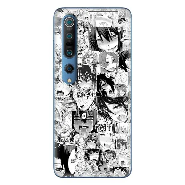 Чехол с принтом «Ahegao manga» для Xiaomi Mi 10 Pro