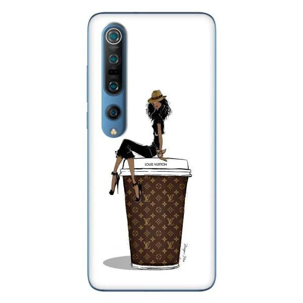 Чехол с принтом «кофе LOUIS VUITTON» для Xiaomi Mi 10 Pro