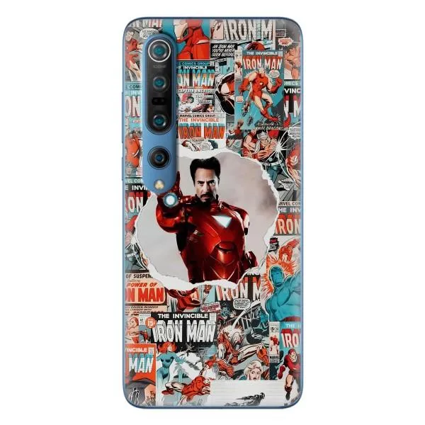 Чехол с принтом «Айронмен» для Xiaomi Mi 10 Pro